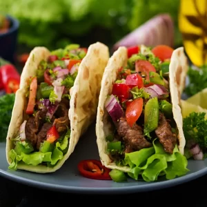 Salmon Taco